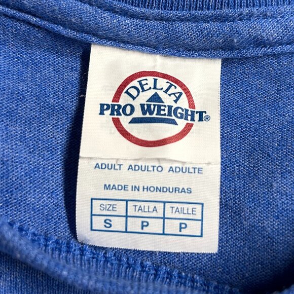 Men's Blue Peanuts Snoopy Christmas Short-Sleeve Tee - Picture 5 of 5